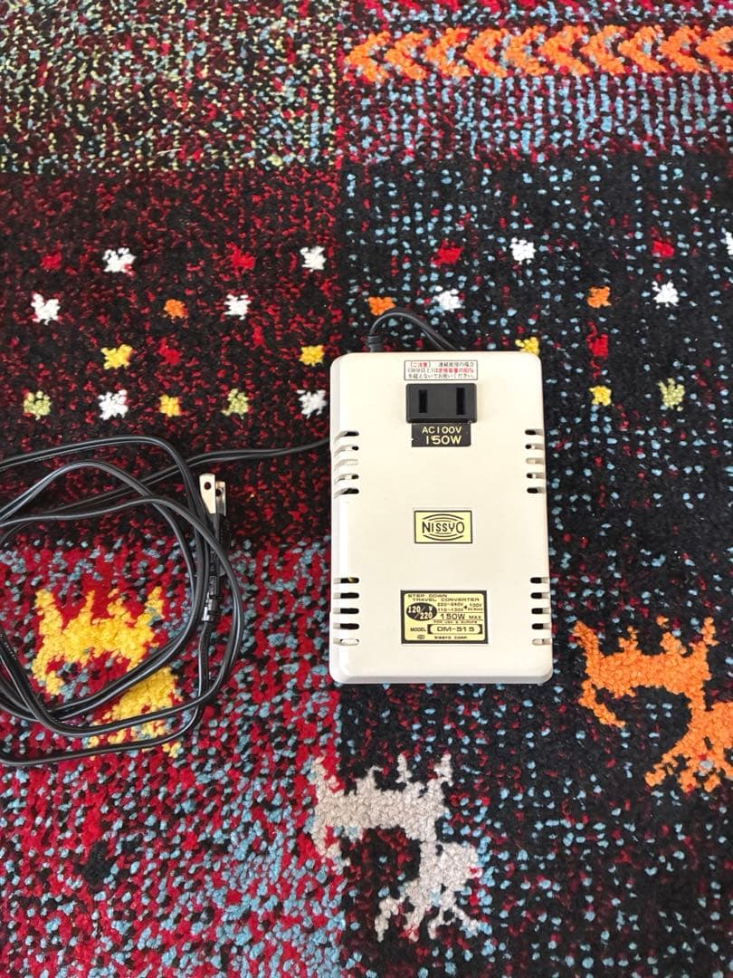 NISSYO 変圧器 1500W ２つセット