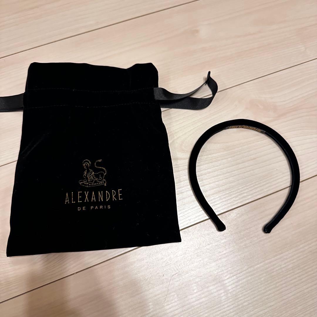 【未使用】Alexandre de paris カチューシャ　人気