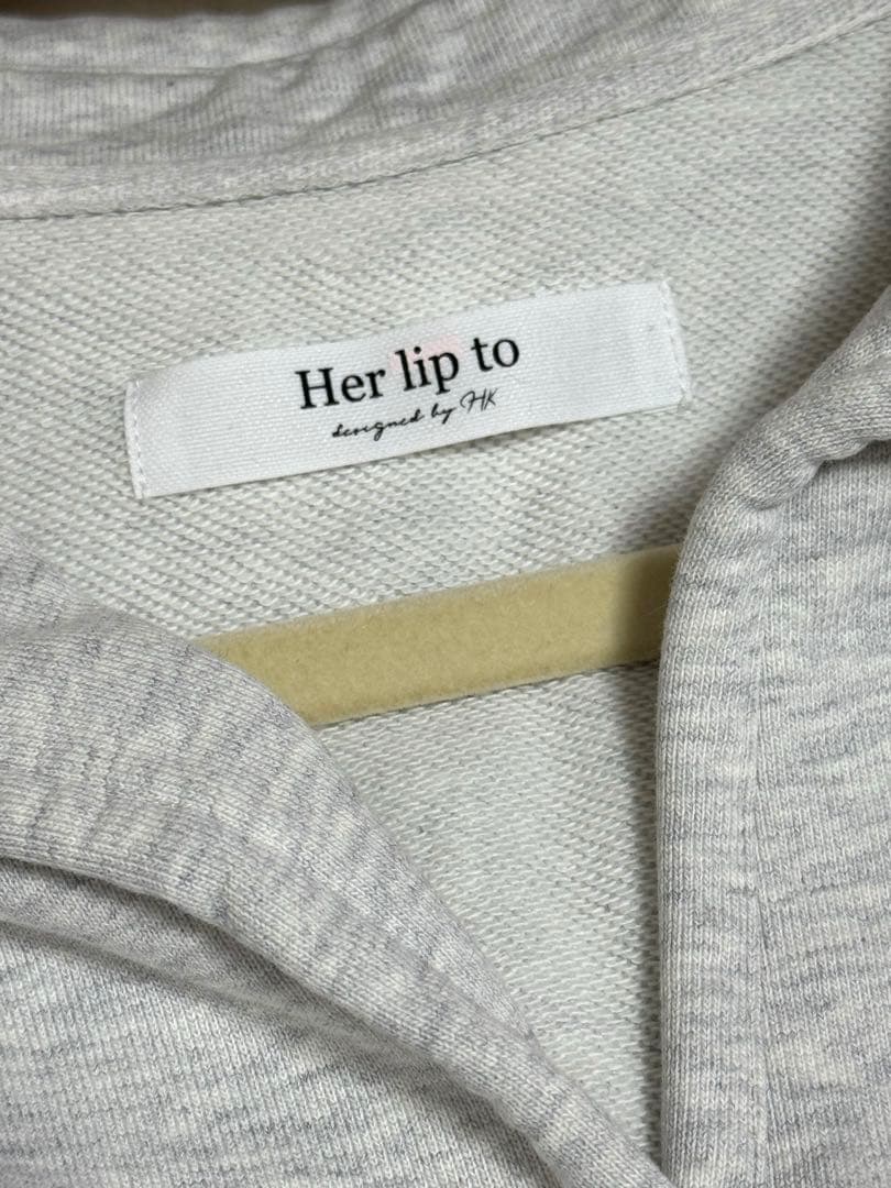 トップス Embroidery Polo Sweatshirt