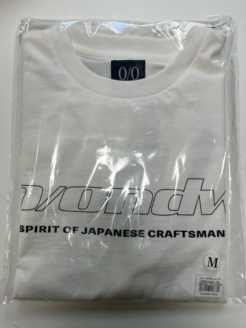 トップス DRAWCODETEE \"BIG 0/0 \" M nerudesignworks