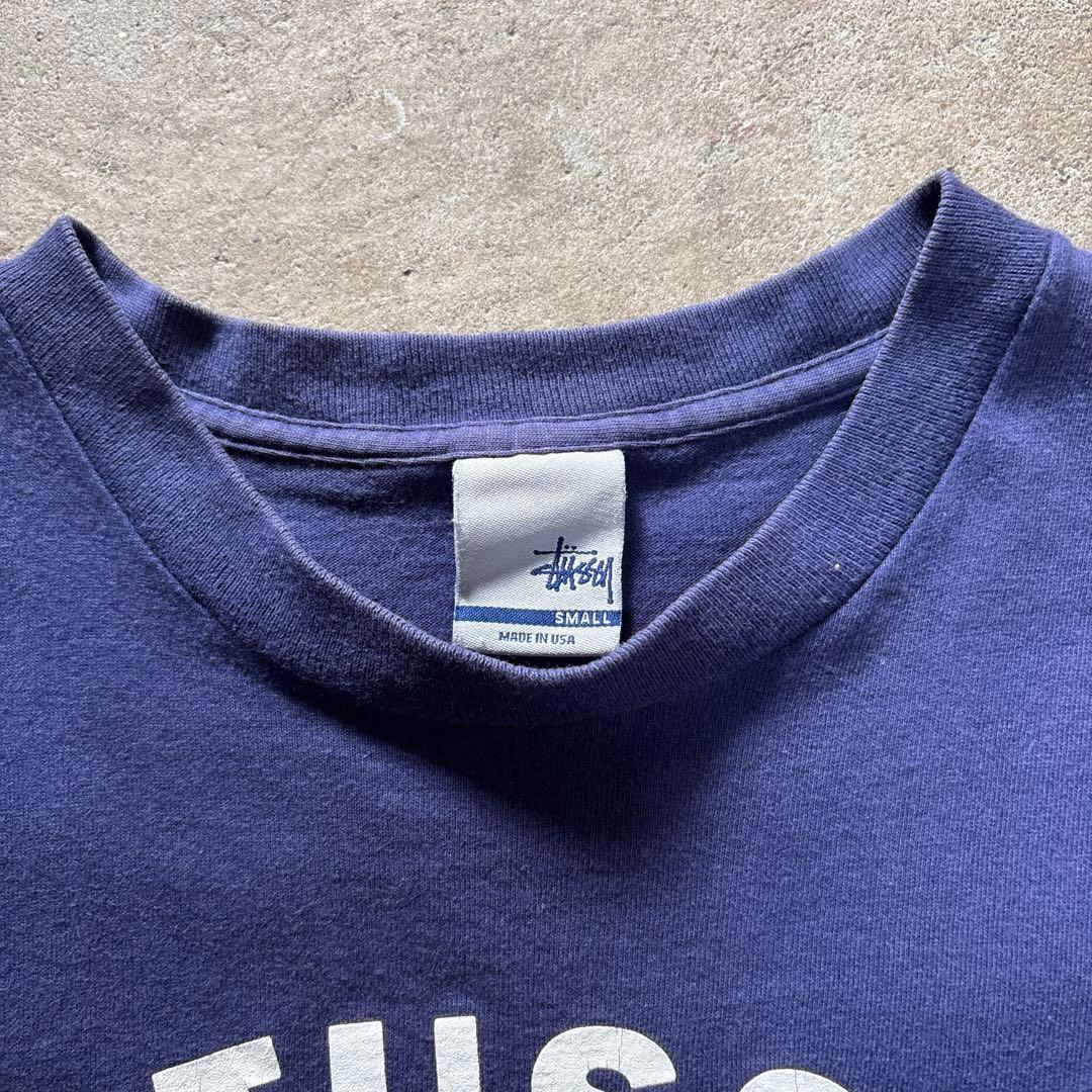 90s Old Stussy tee USA製 シングルステッチ 銀タグ