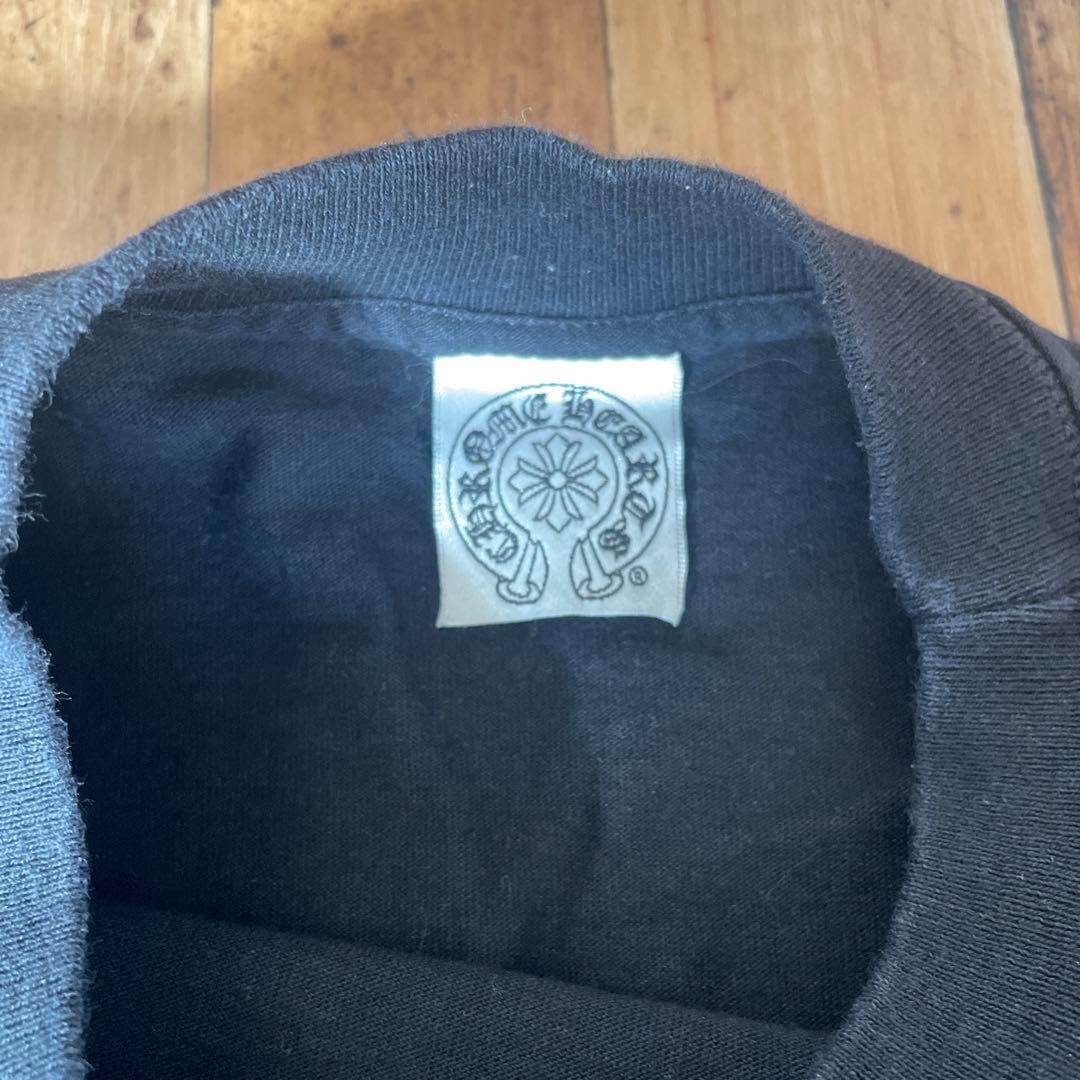 正真正銘本物 Chrome Hearts ブラック Tシャツ