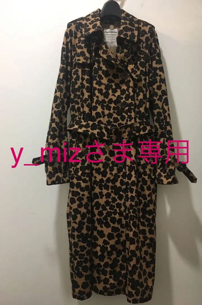 y_mizさま専用！muveil レオパード柄 トレンチコート 38サイズ