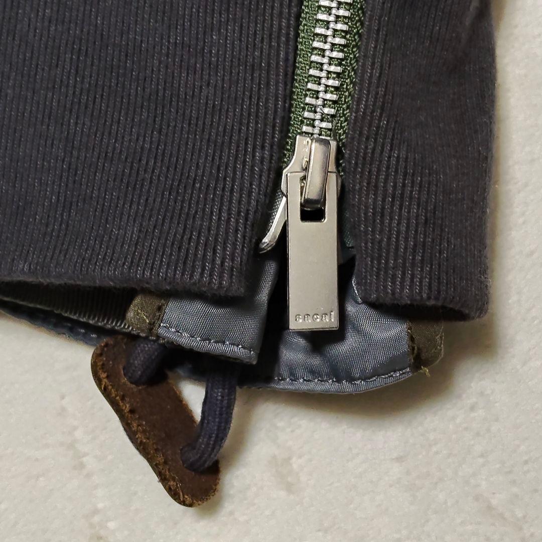 SACAI SCW-069 ワンピース グレー　2