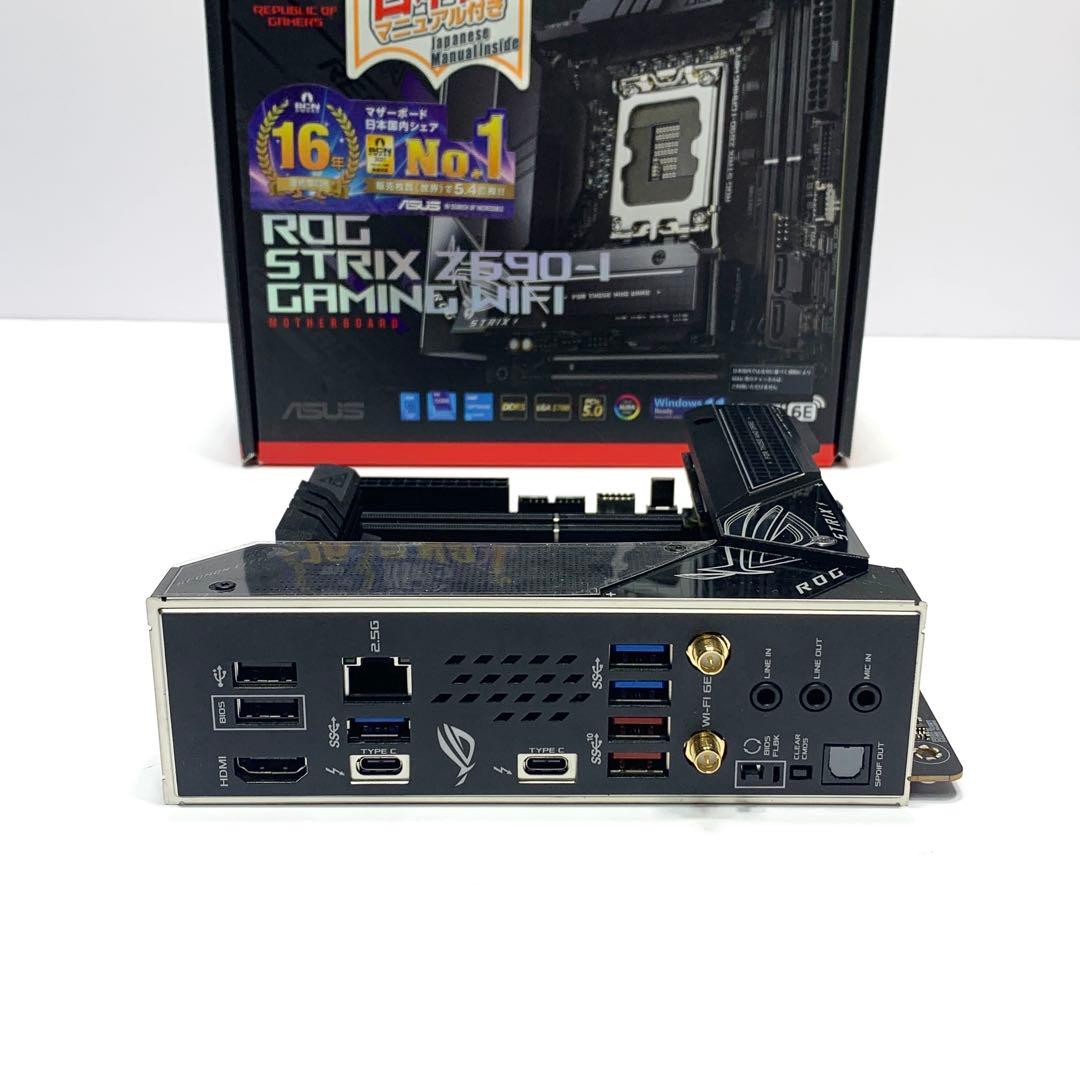 ROG STRIX Z690-I GAMING WIFI マザーボード