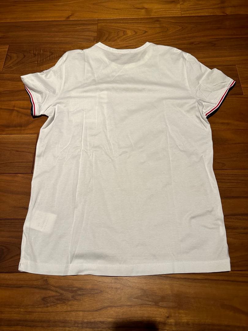 モンクレール　Tシャツ　ホワイト　白　サイズM 国内正規品