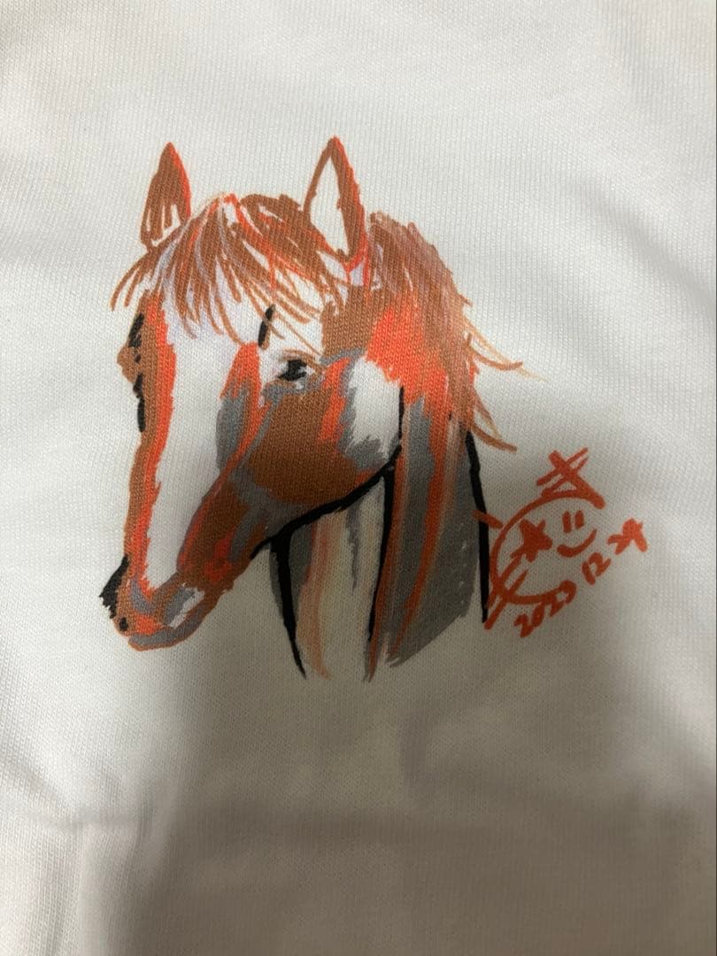 未使用 2023 有馬記念札幌競馬場 フィッシャーズ モトキ サイン入りイラスト
