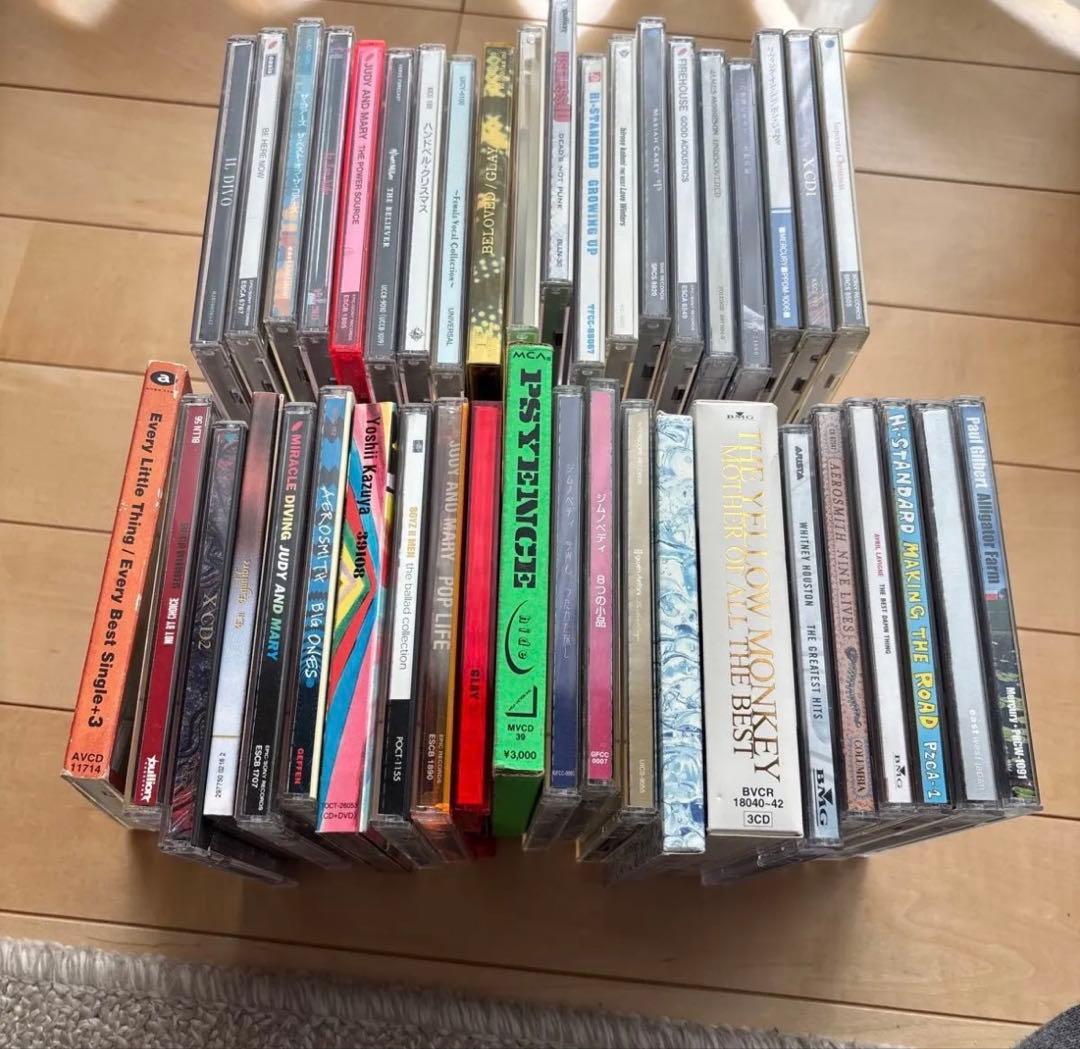 CD、DVDまとめ売り 邦楽 洋楽 CD約130枚、DVD10枚セット　ジャンク