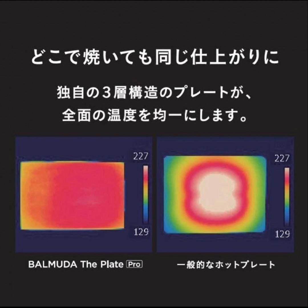 バルミューダ　ホットプレート BALMUDA The Plate Pro