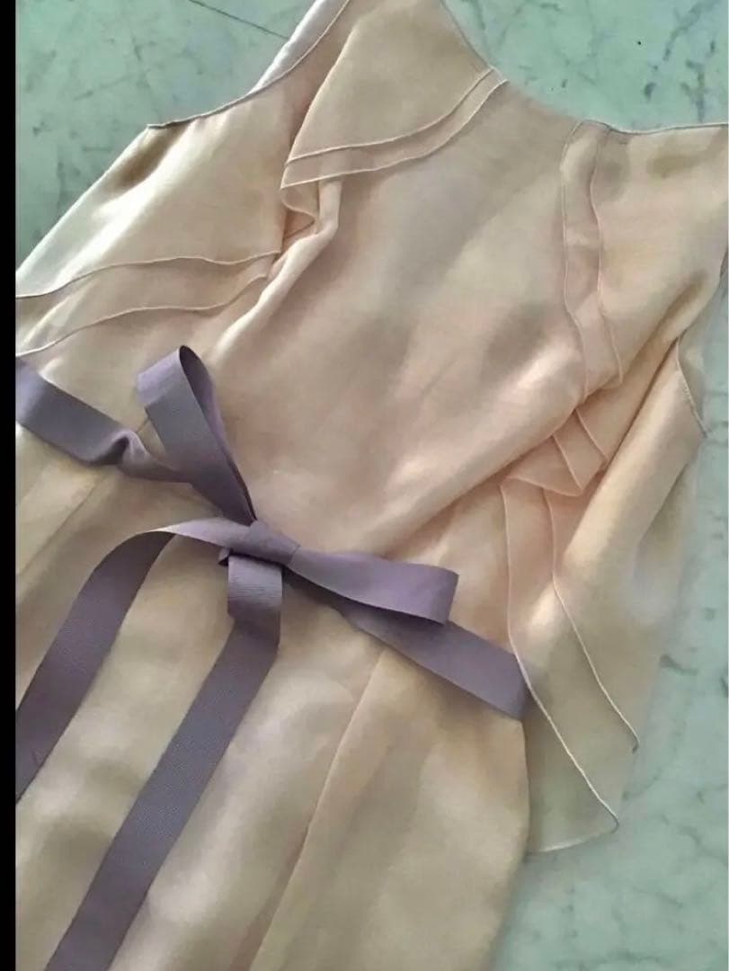 PAULE KA. シルクワンピース(フォーマル用) 38サイズ　　お値下げ