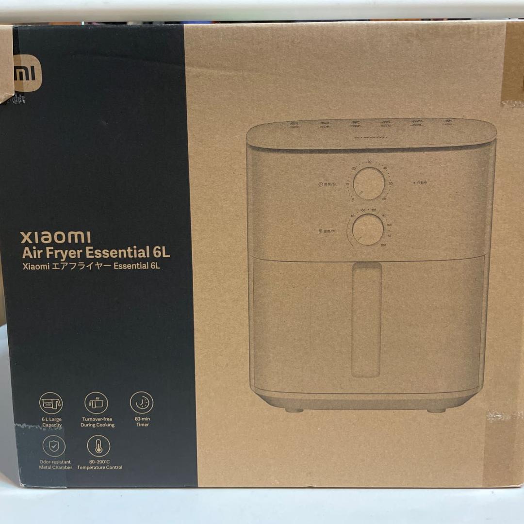 Xiaomi エアフライヤー エッセンシャル 6L 大容量 電気 エアフライヤー