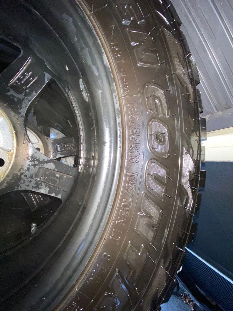 タイヤ ホイールセット 4本セット 16インチジムニー 185/85R16