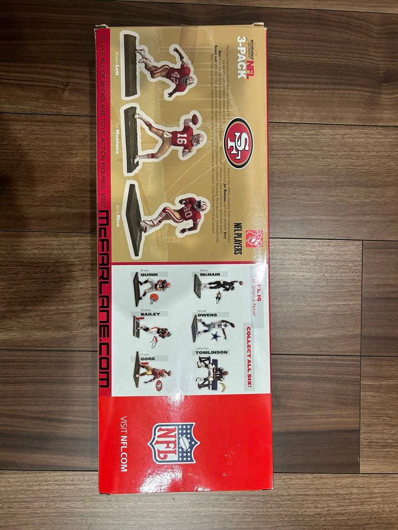 NFL 3-PACK モンタナ・ロット・ライス
