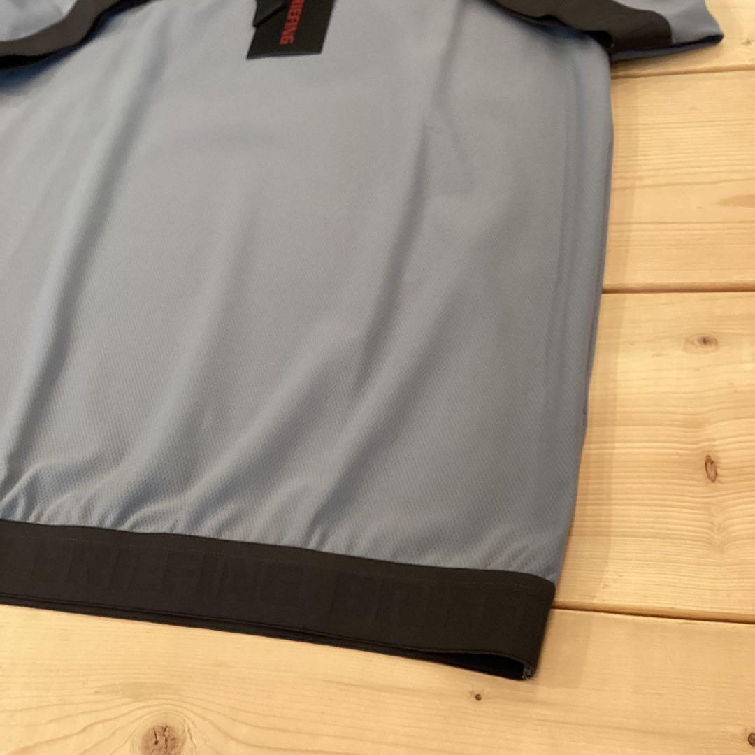 新品　BRIEFING LA LOGO RIB HIGHNECK RF