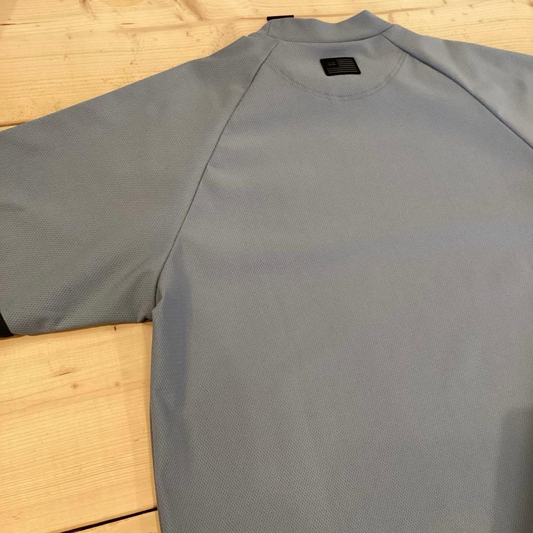 新品　BRIEFING LA LOGO RIB HIGHNECK RF