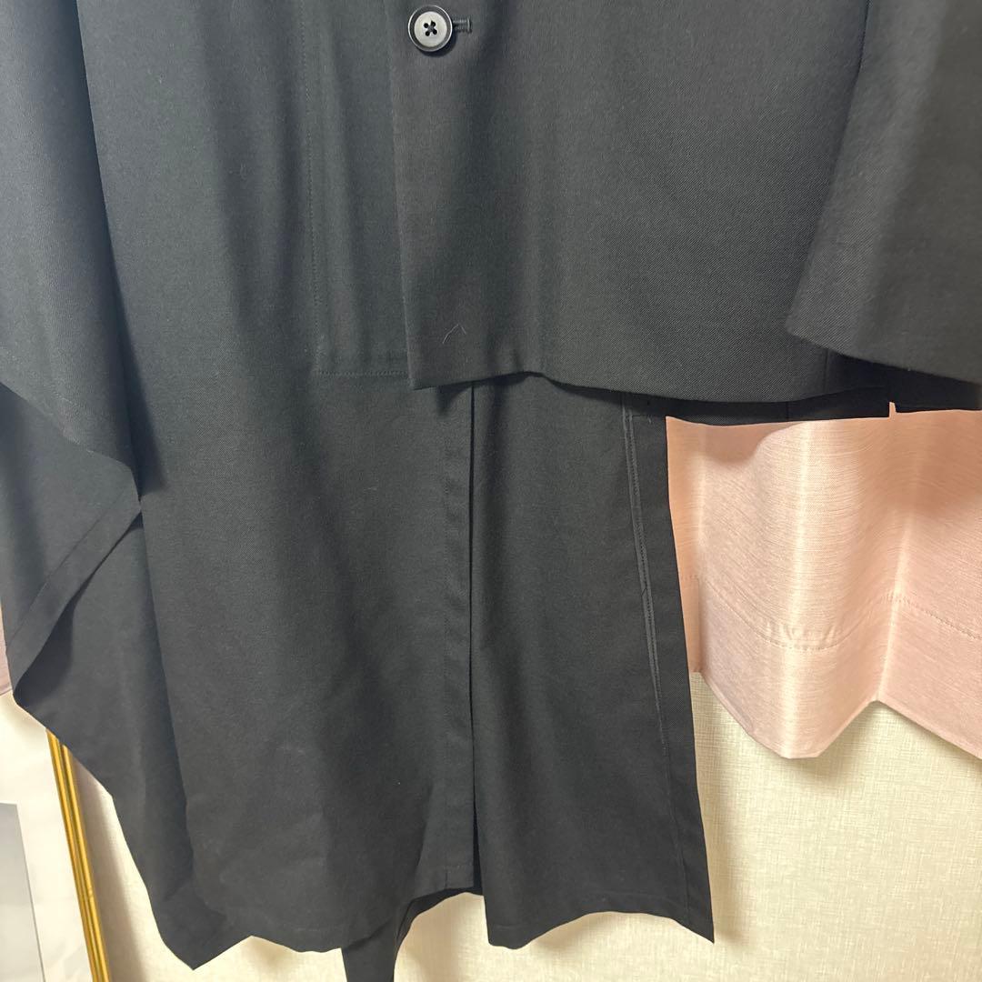 美品　Ground Y WOOL GABARDINE アシンメトリカルジャケット