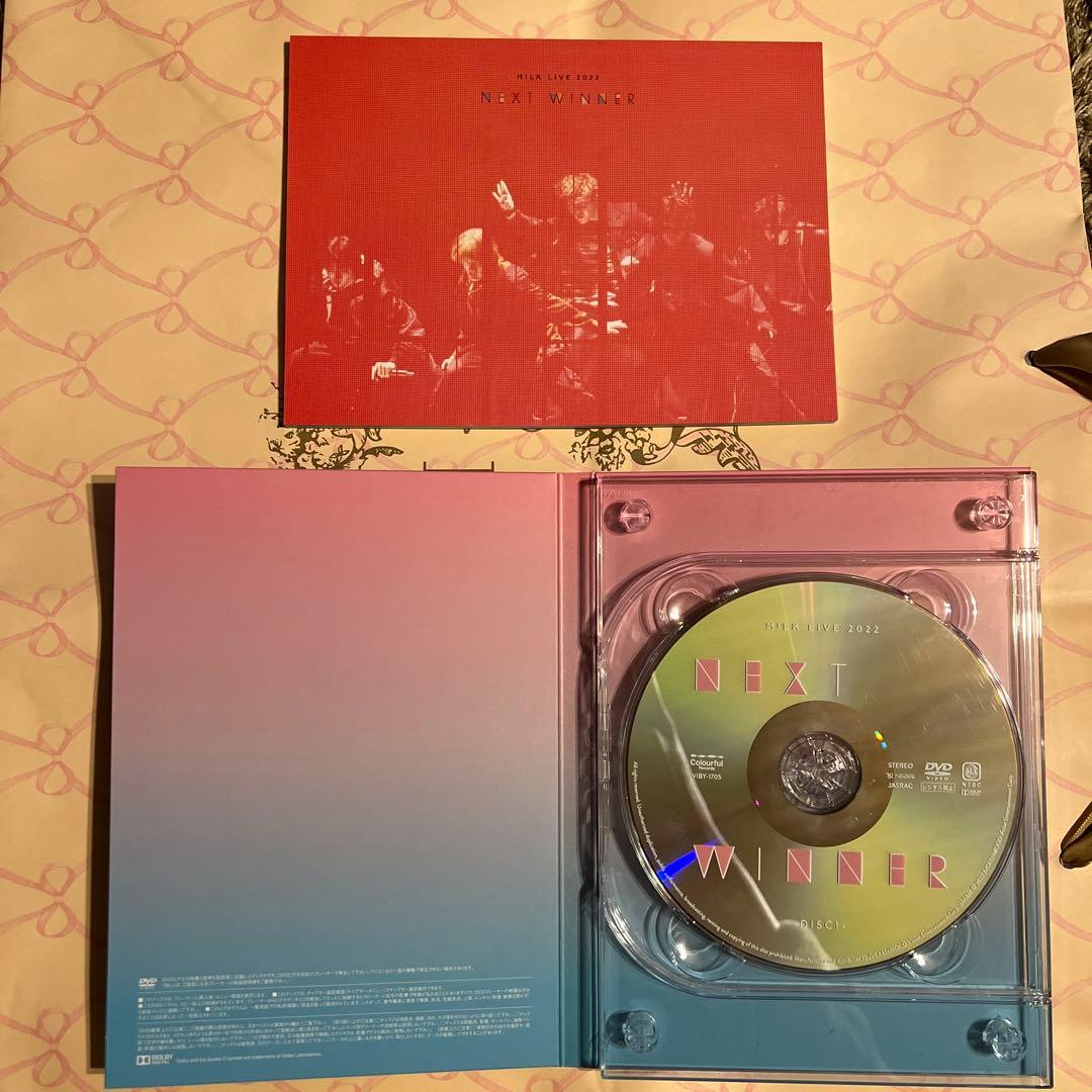 M!LK LIVE 2022 NEXT WINNER DVD 初回限定盤　美品