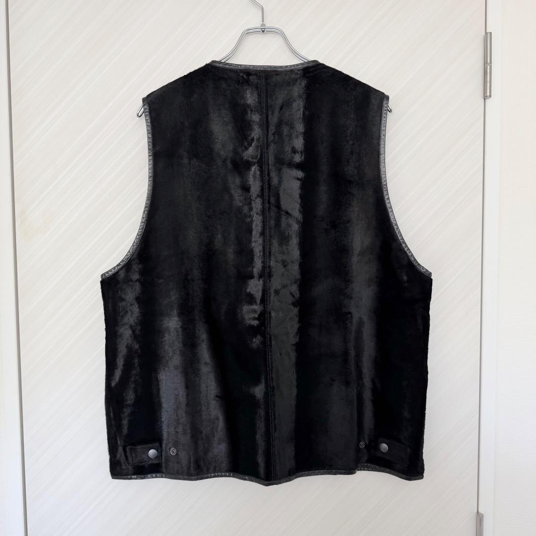 希少 YOKE VELVET FRONT ZIP VEST 24AW ヨーク