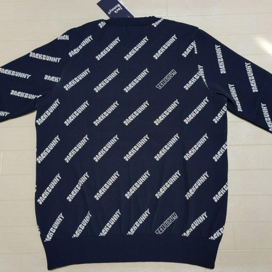 再再再値下げ新品　ジャックバニー　ニット4　紺ネイビー定価17600円