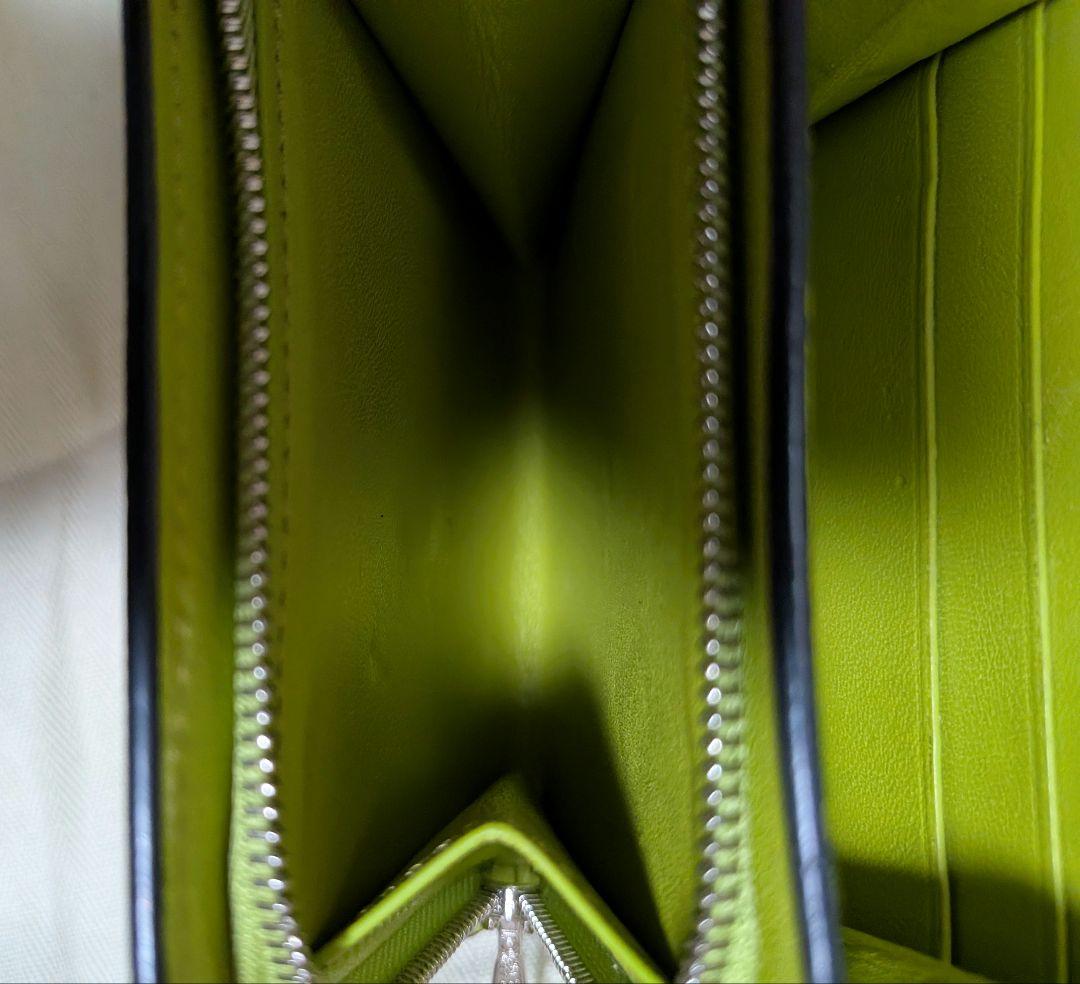 せっつん様。専用☆LOEWEアナグラム 二つ折り財布 ライム
