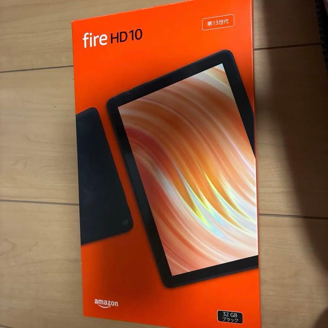 Amazon fireHD10 13世代　カバー付き　32G ブラック