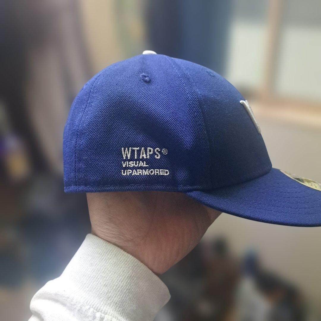 WTAPS 青 ベースボールキャップ 7 3/8