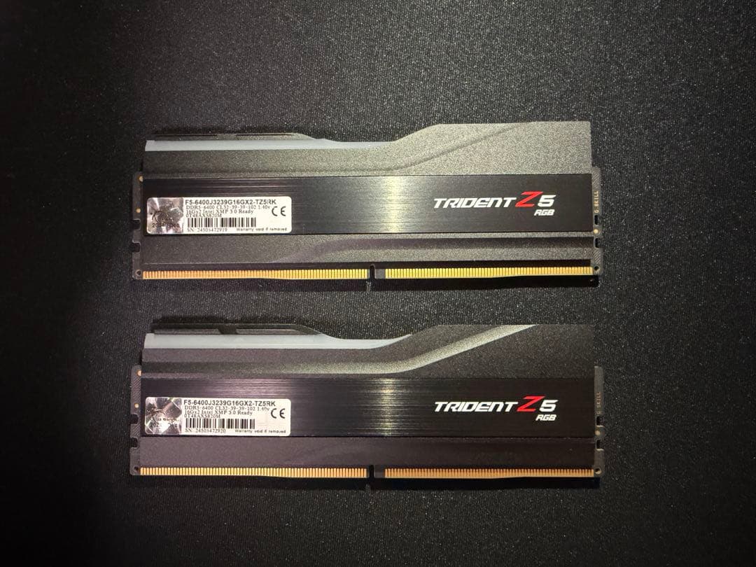 G.SKILL DDR5 6400 32GBメモリ