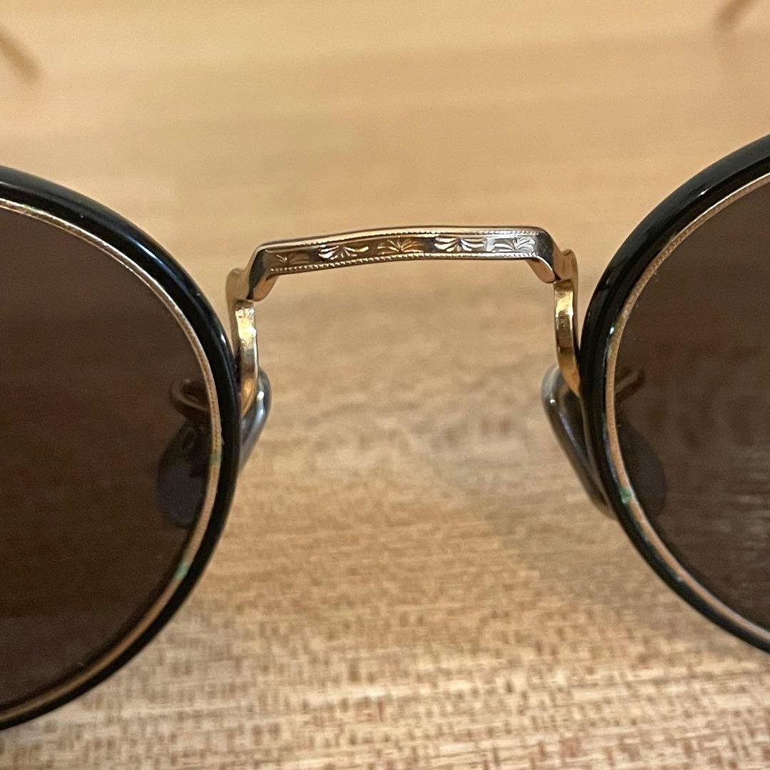美品　EYEVAN 7285 BLACK×GOLD