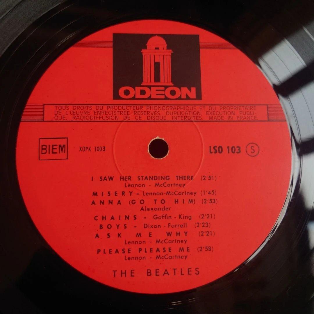 フランス盤The Beatles N° 1 PLEASE PLEASE ME