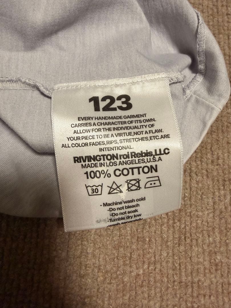 RIVINGTON roi Rebis RRR123 Tシャツ【正規品】