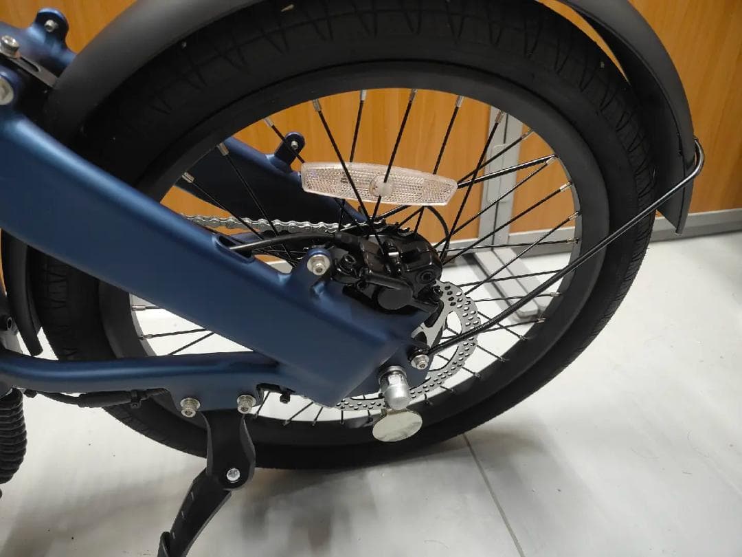【在庫残りわずか！】折りたたみ電動アシスト自転車ERWAYA02ネイビー