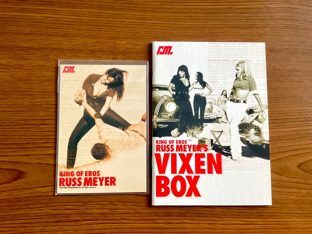 Russ Meyer VIXEN BOX デジタル・リマスターヘア無修正版