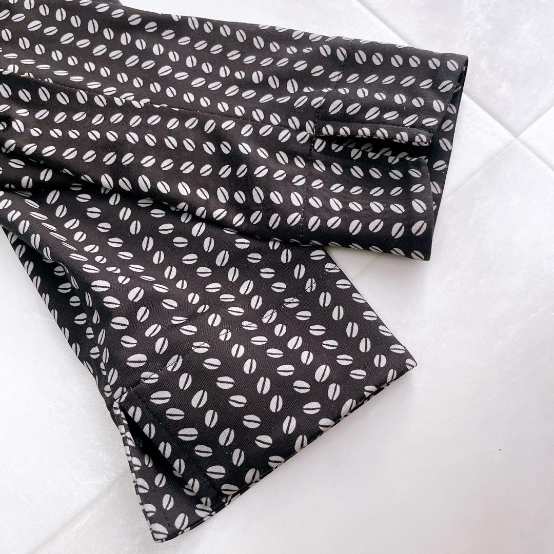 美品✨kayme ケイミー ブラックビーンズカシュクールワンピース 洗える 7