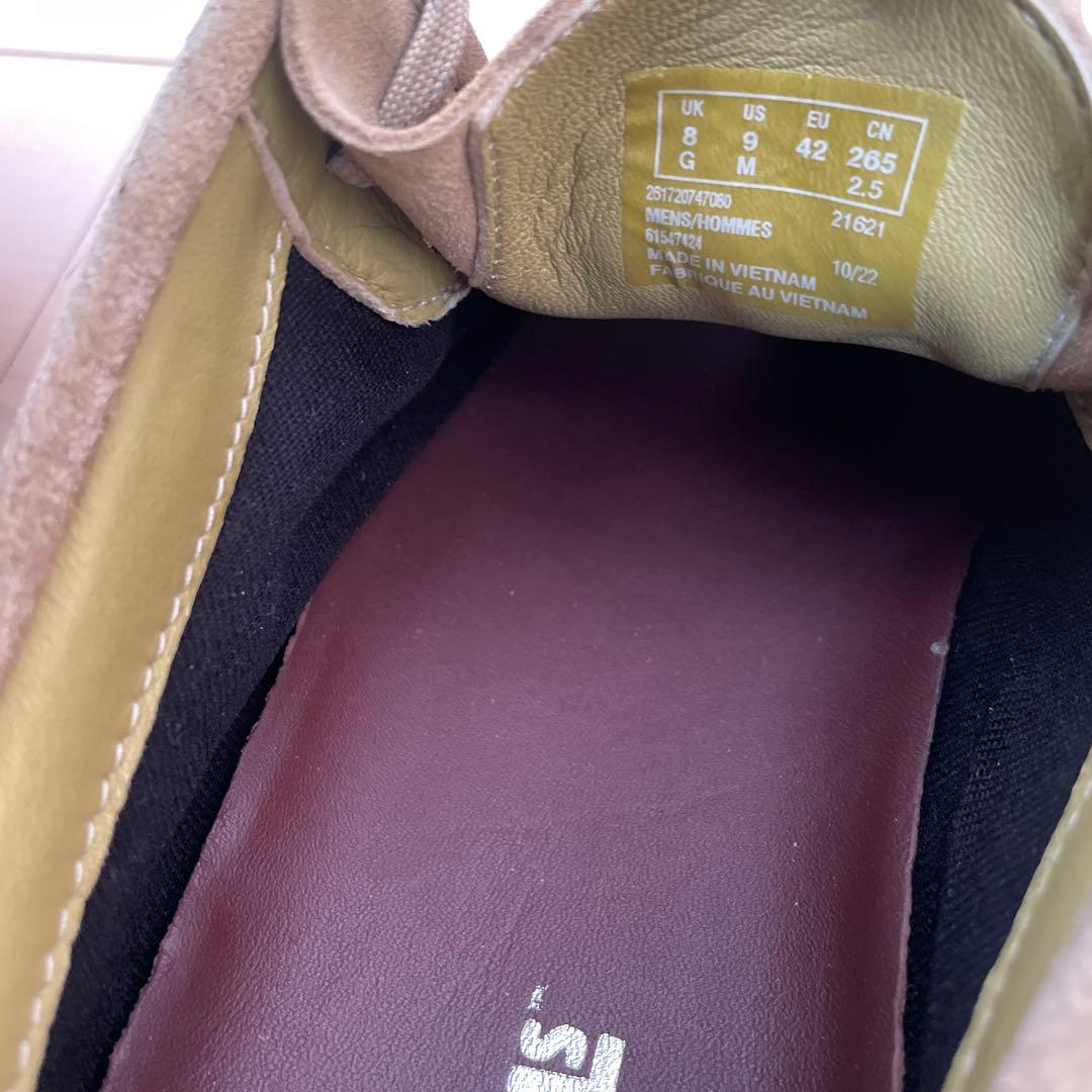 みゆ【美品】Clarksワラビー ゴアテックス UK8 メープルスエード