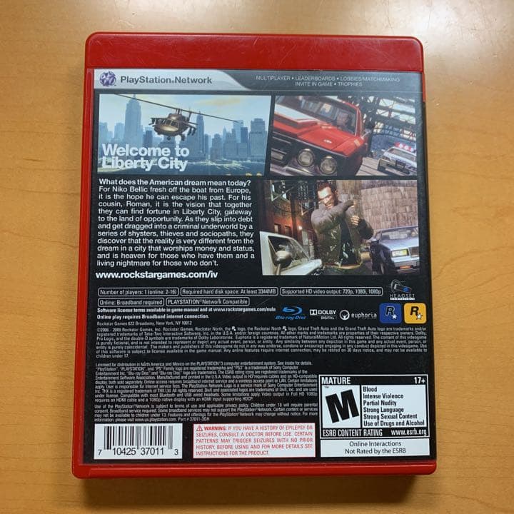 グランドセフトオート4 北米版