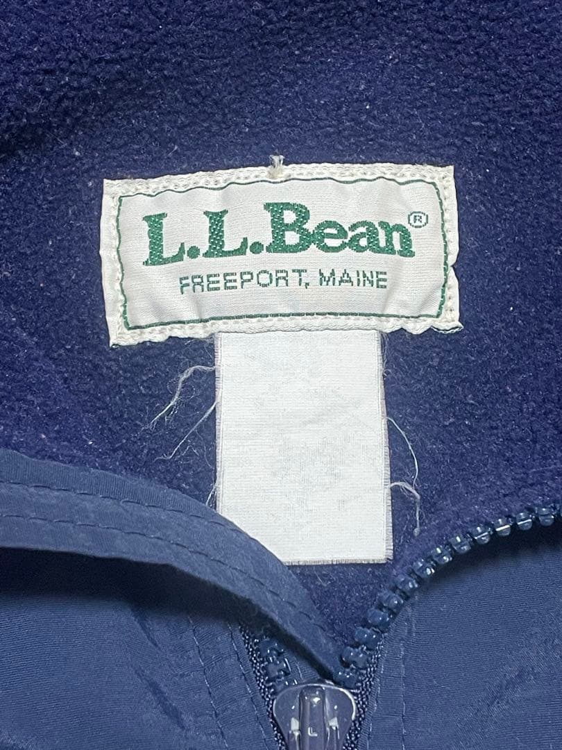 80s L.L.Beanナイロンベスト 旧タグ