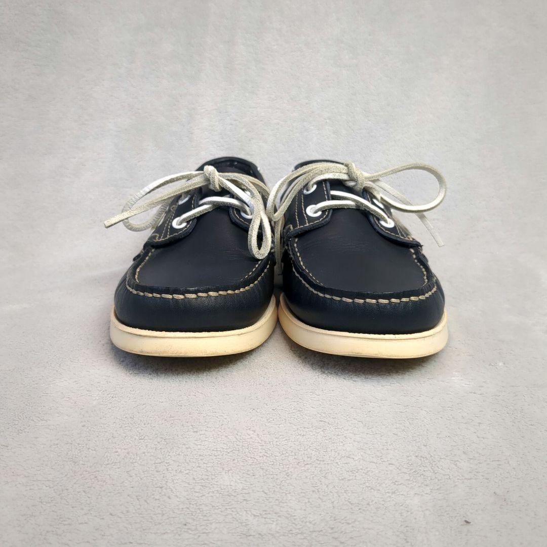 Paraboot パラブーツ デッキシューズ レザー ネイビー サイズ5