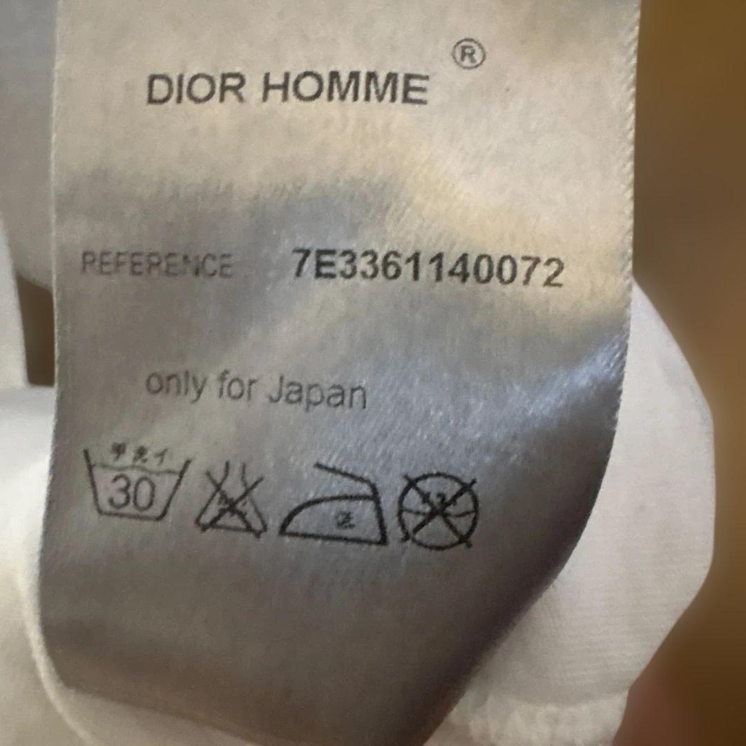DiorHOMME ディオールオム Tシャツ XS ホワイト