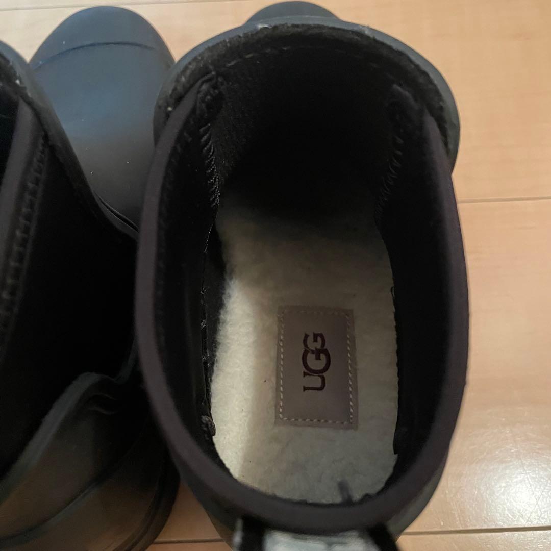 UGG ブラック レインシューズ