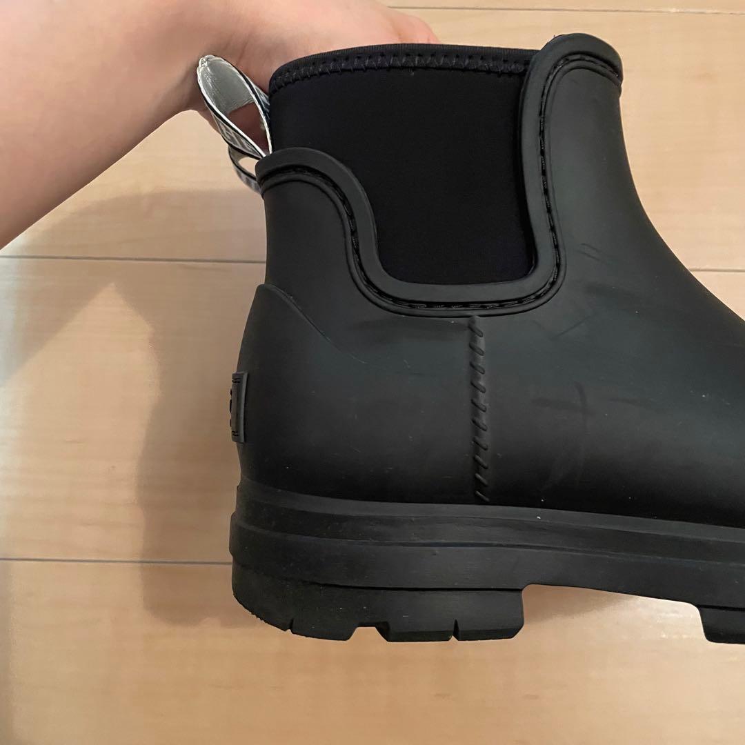 UGG ブラック レインシューズ