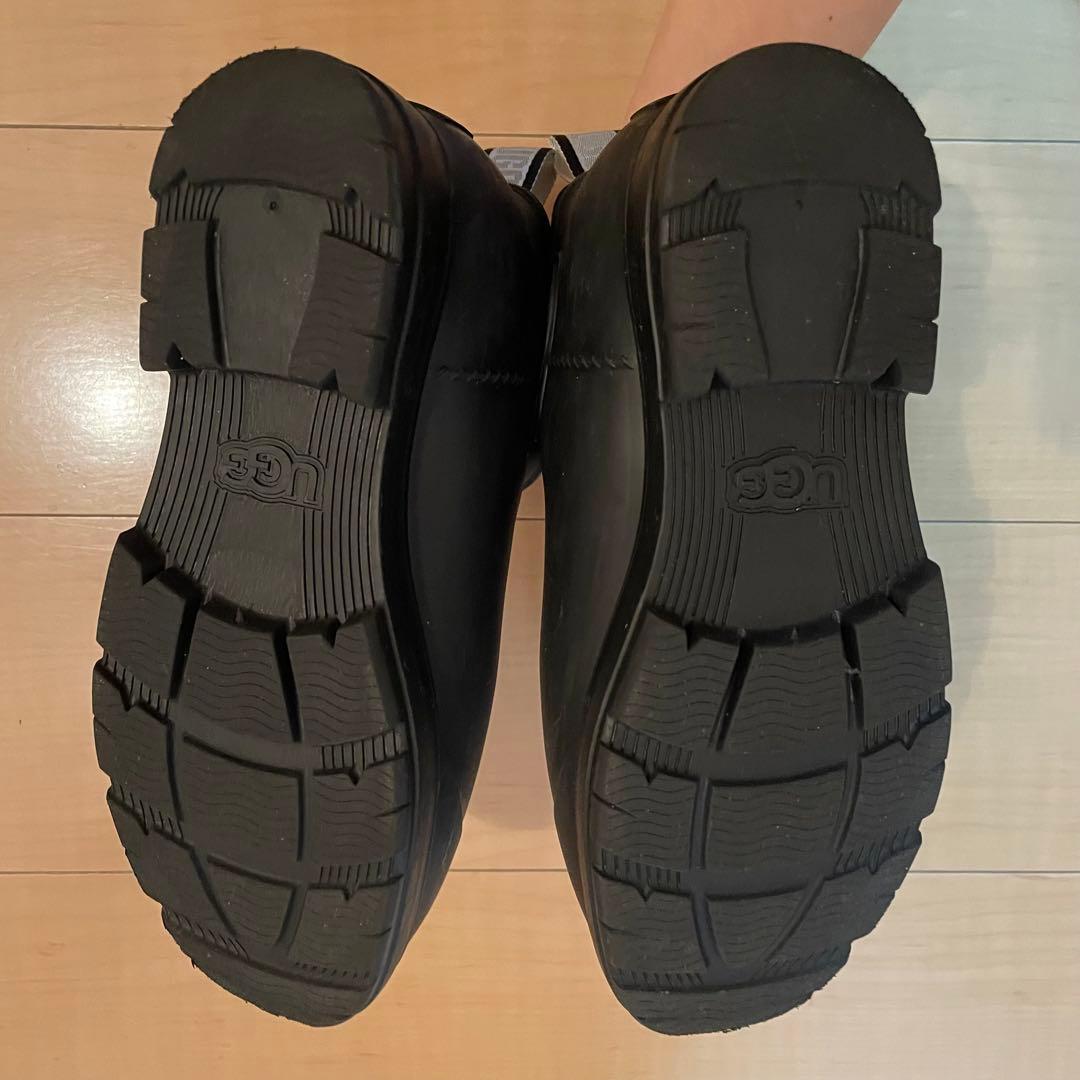 UGG ブラック レインシューズ