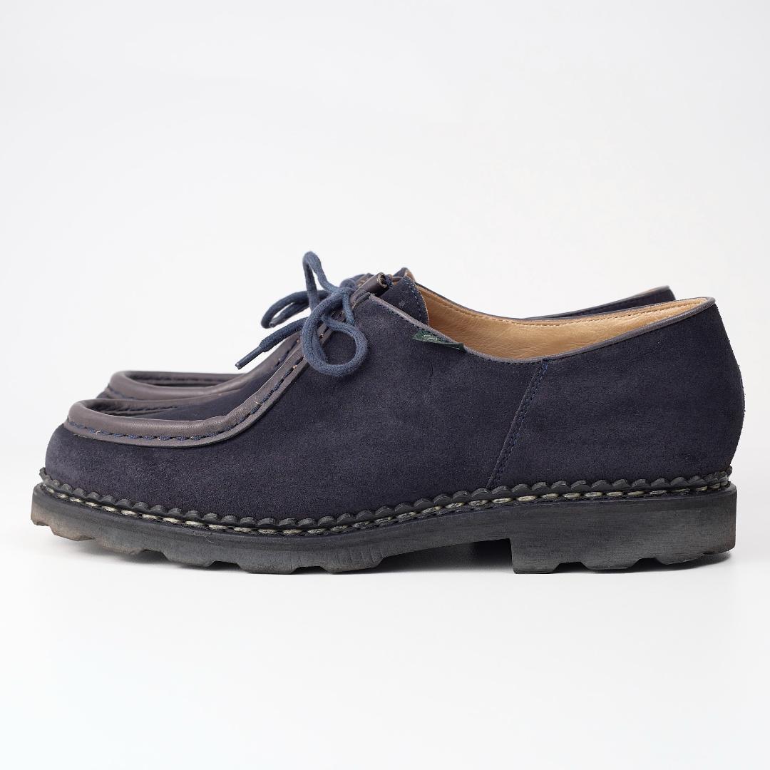 Paraboot MICHAEL ミカエル ネイビー スエード 41.5 靴