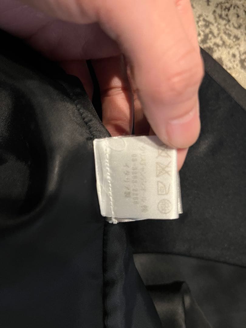 ディオールオム dior homme ベスト ジレ ブラック 44