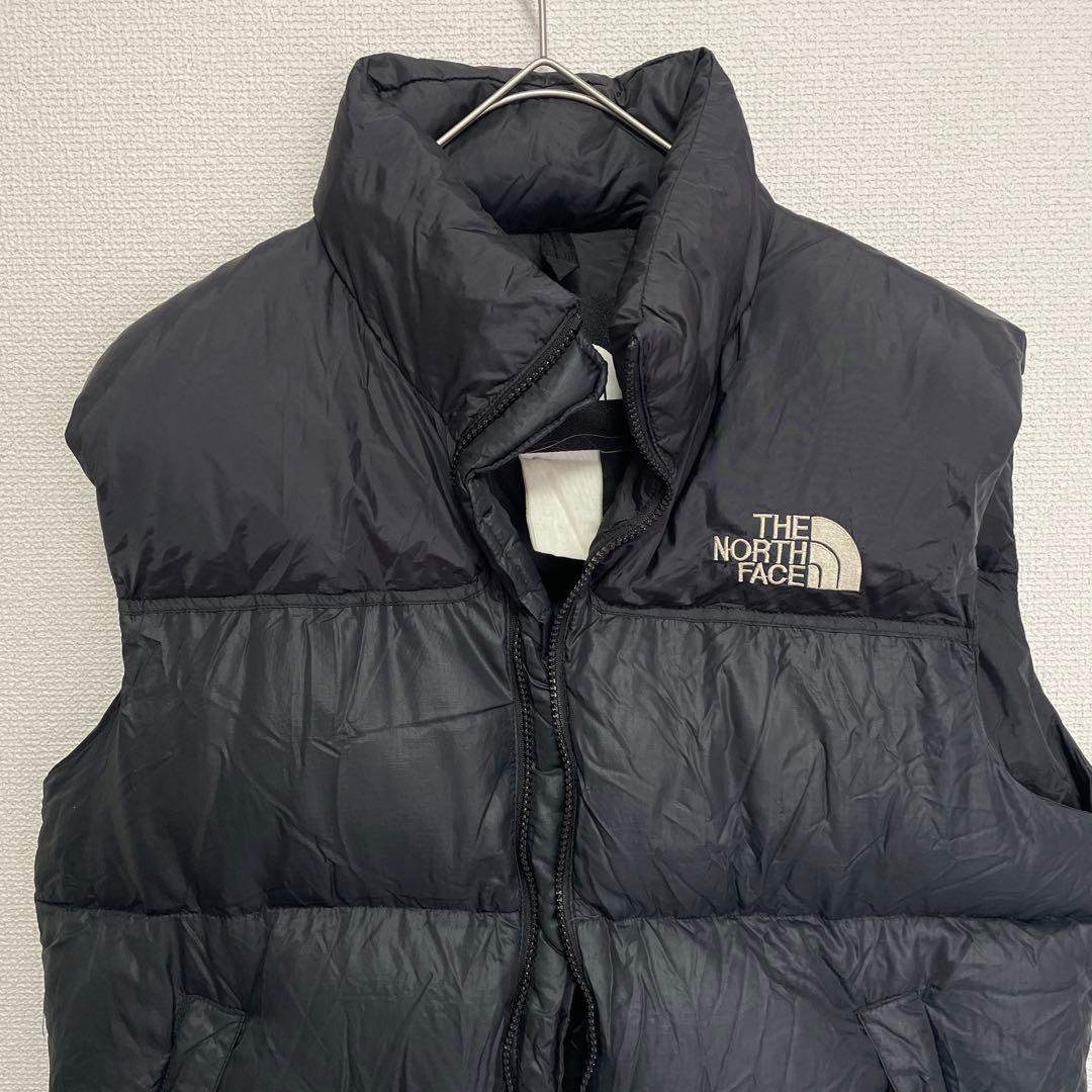 【訳あり】THE NORTH FACE ダウンベスト ブラック Mサイズ