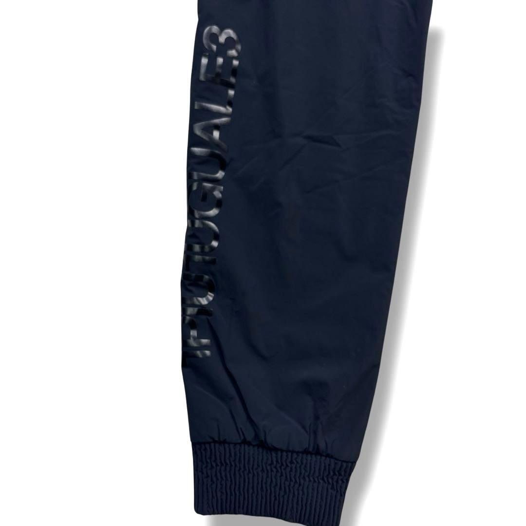 極美品 1PIU1UGUALE3 GOLF ナイロン ジョガーパンツ 黒 IV