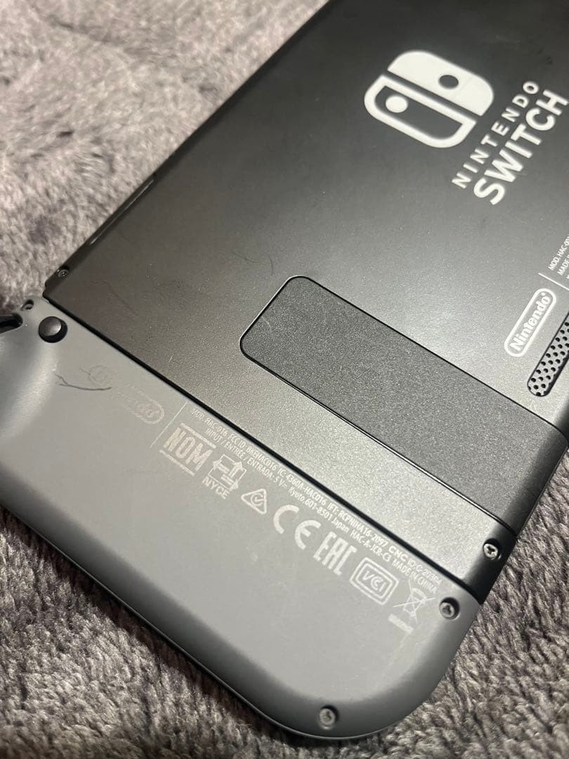 Nintendo Switch 本体 グレー ACアダプター、大人の脳トレ付き