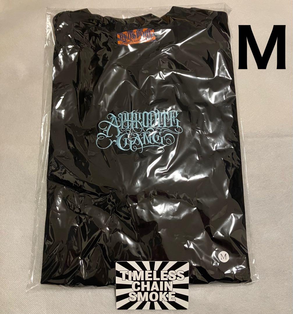舐達麻 CLASSIC LOGO EMBROIDERY Tシャツ 黒M ガッキン