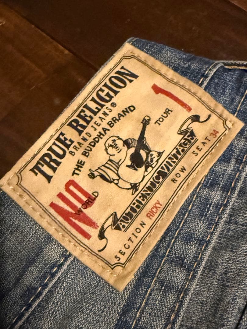 True Religion トゥルーレリジョン ストレートデニム 112790