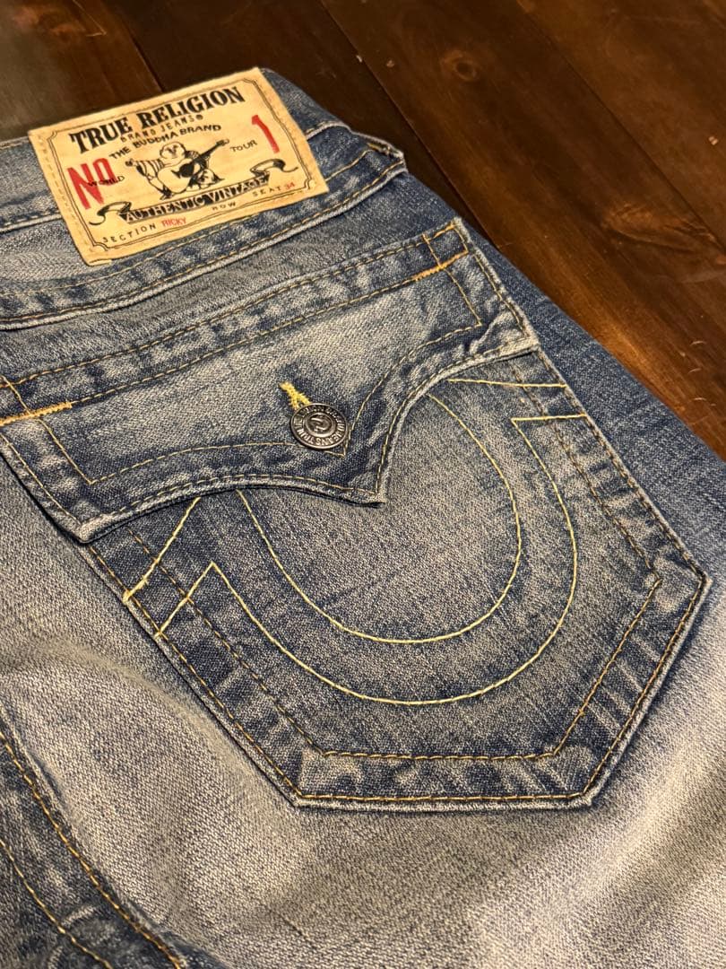 True Religion トゥルーレリジョン ストレートデニム 112790