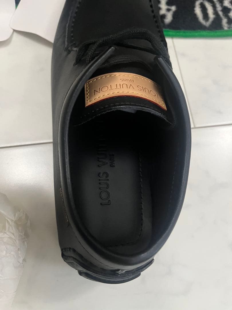 LOUIS VUITTON ブラック モカシン